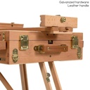Easel, French Sketchbook easel with wooden palette