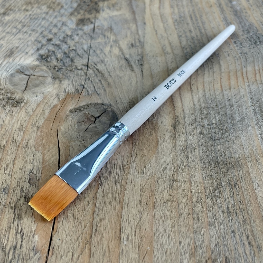 BOTZ, Brush, bristle, straight, size 14