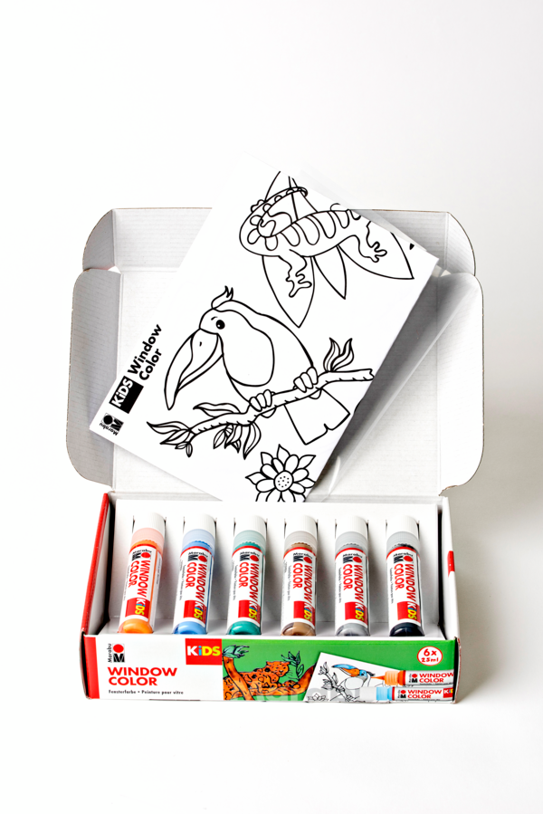 MARABU, KIDS Window color jungle 