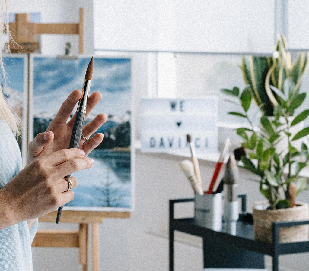 Da Vinci, COLINEO, 5532 X Point, Kolinsky Sable Synthetic Fibre