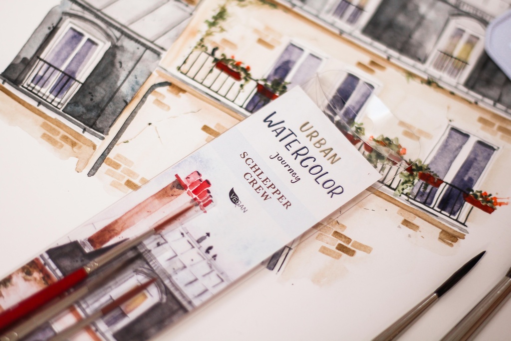 Da Vinci, SET, Urban Watercolor Journey