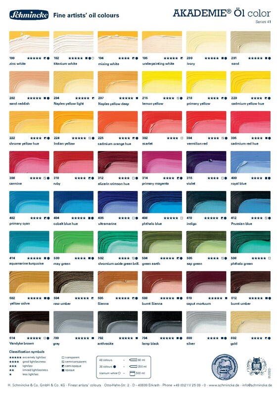 Schmincke, Akademie Oil color 60ml