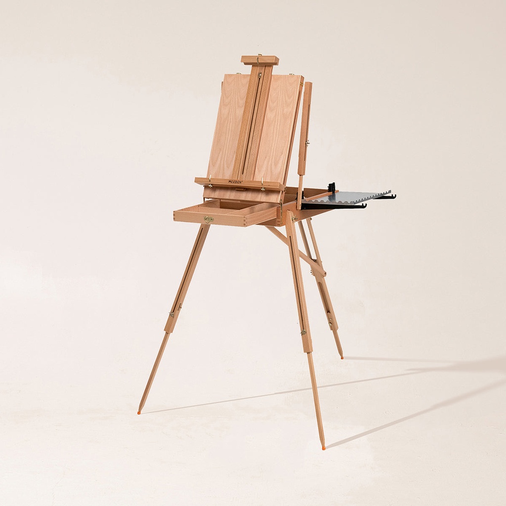 MEEDEN, Easel, French Sketchbook easel with wooden palette