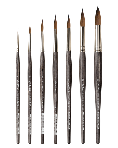 Da Vinci, COLINEO, 5532 X Point, Kolinsky Sable Synthetic Fibre